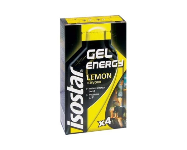 Isostar Energy Gel 4 x 35g - Lemon