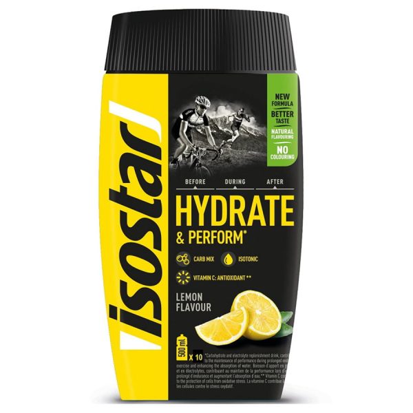 Isostar Hydrate & Perform Powder 400gr - Lemon