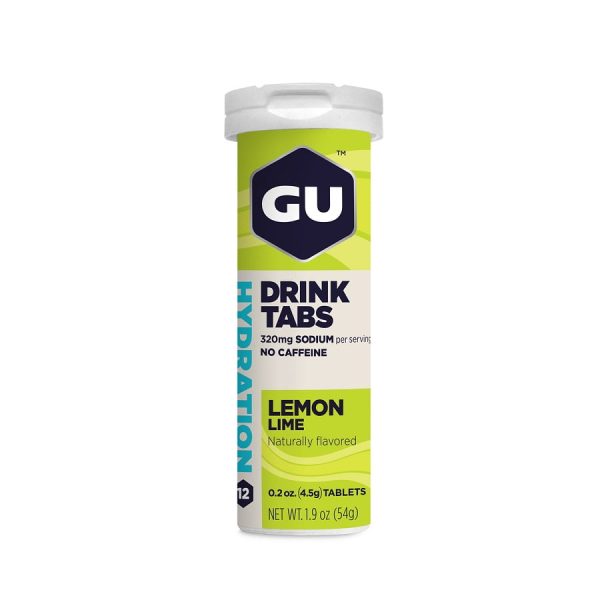 GU Hydration Drink Tablets - Lemon Lime - 12 tabs