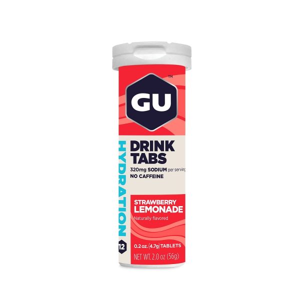 GU Hydration Drink - Strawberry Lemonade - 12 tabs