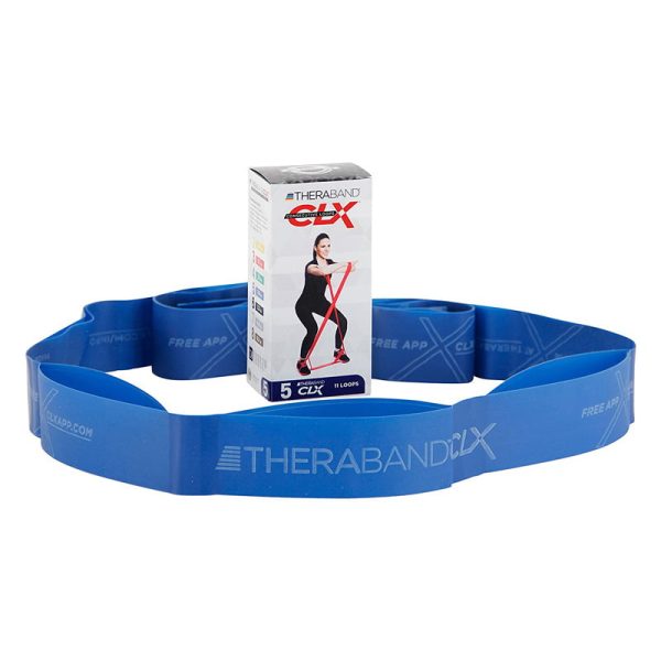 Λάστιχο γυμναστικής Theraband CLX - Extra Heavy (Μπλε) 13222